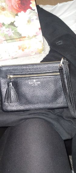 KATE SPADE Pebbled Leather Wristlet/Wallet 