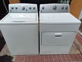 Washer and gas dryer