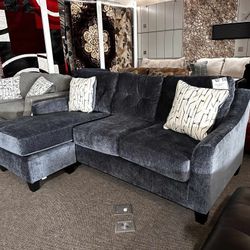 [OM] 🟪 Only $45 initial then take it home 🏡 Brand New Amity Bay Queen Sofa Chaise Sleeper