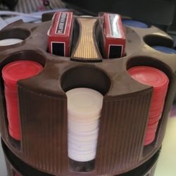 Poker Chips And 2 Decks 