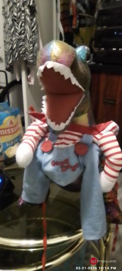 Super Cute And Funny (Chuckie Halloween Costume For A Small Dog! 