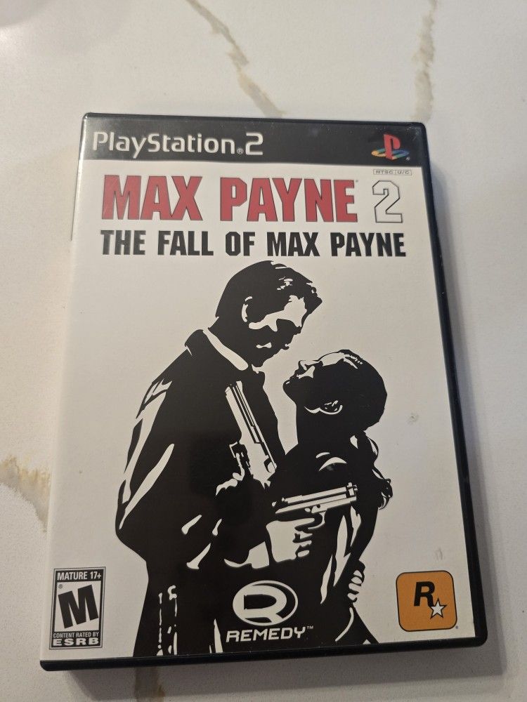 Max Payne 2: The Fall of Max Payne (PlayStation 2, 2000, Black Label) CIB