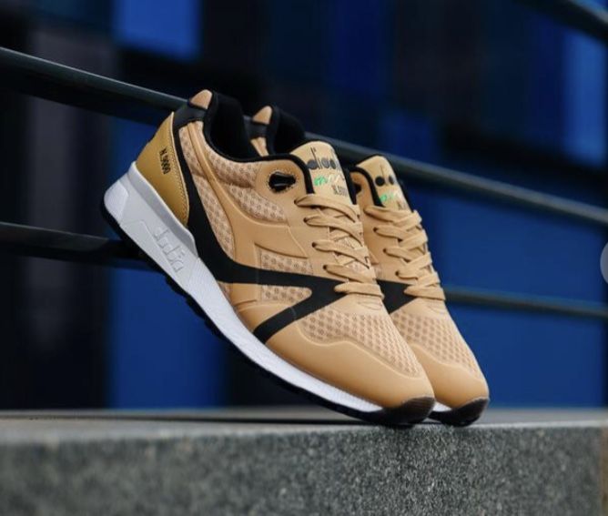 Diadora N9000 MM Bright II in Sand & Black - Size 12.5 - $79.99 /OBO
