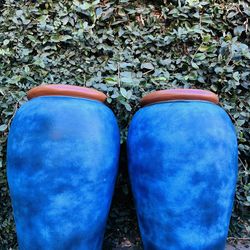 Set of 2 Extra Large Jar Pot Planters