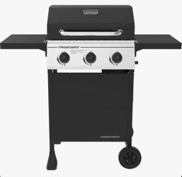Megamaster 3-BURNER PROPANE GAS GRILL