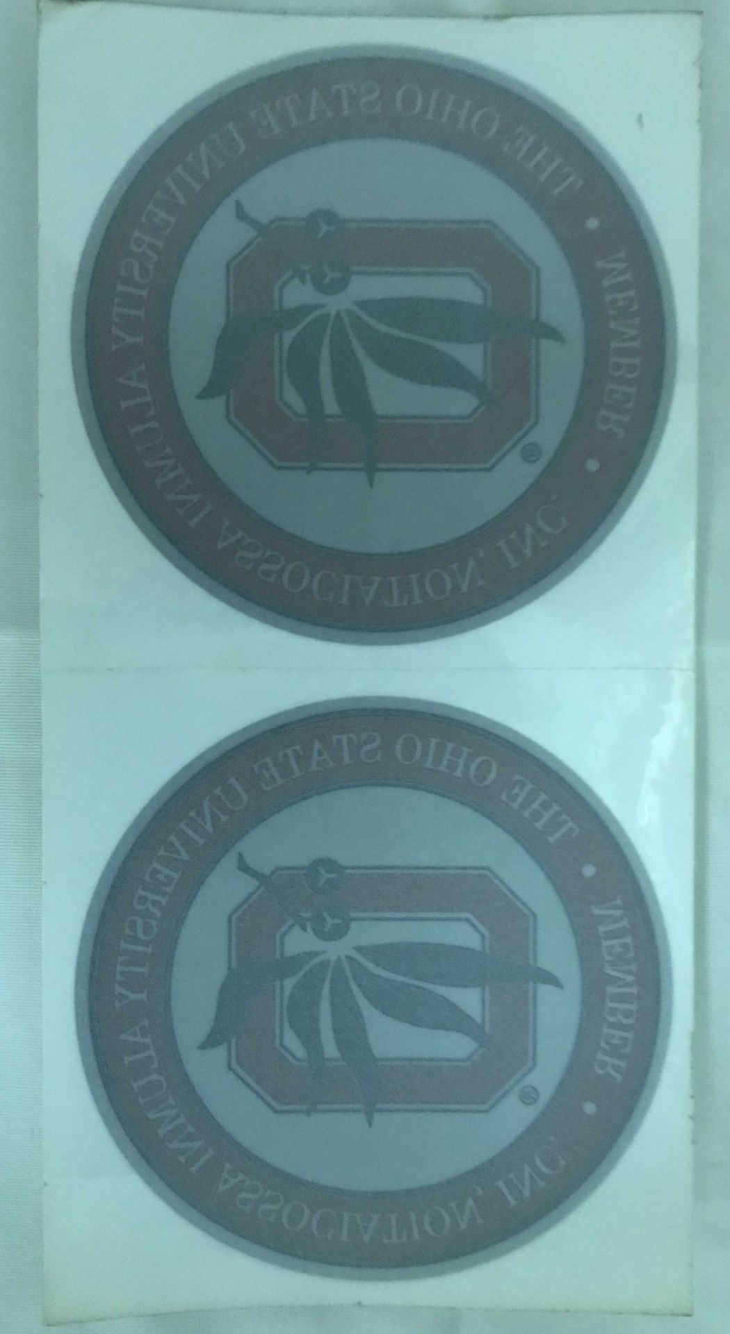 Ohio State University Window Sticker - Set of 2