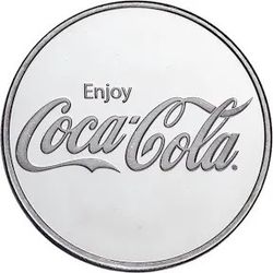 Coca Cola 1 Oz 999 Silver Coin 