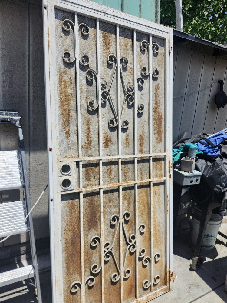 Metal Screen Door Heavy Duty