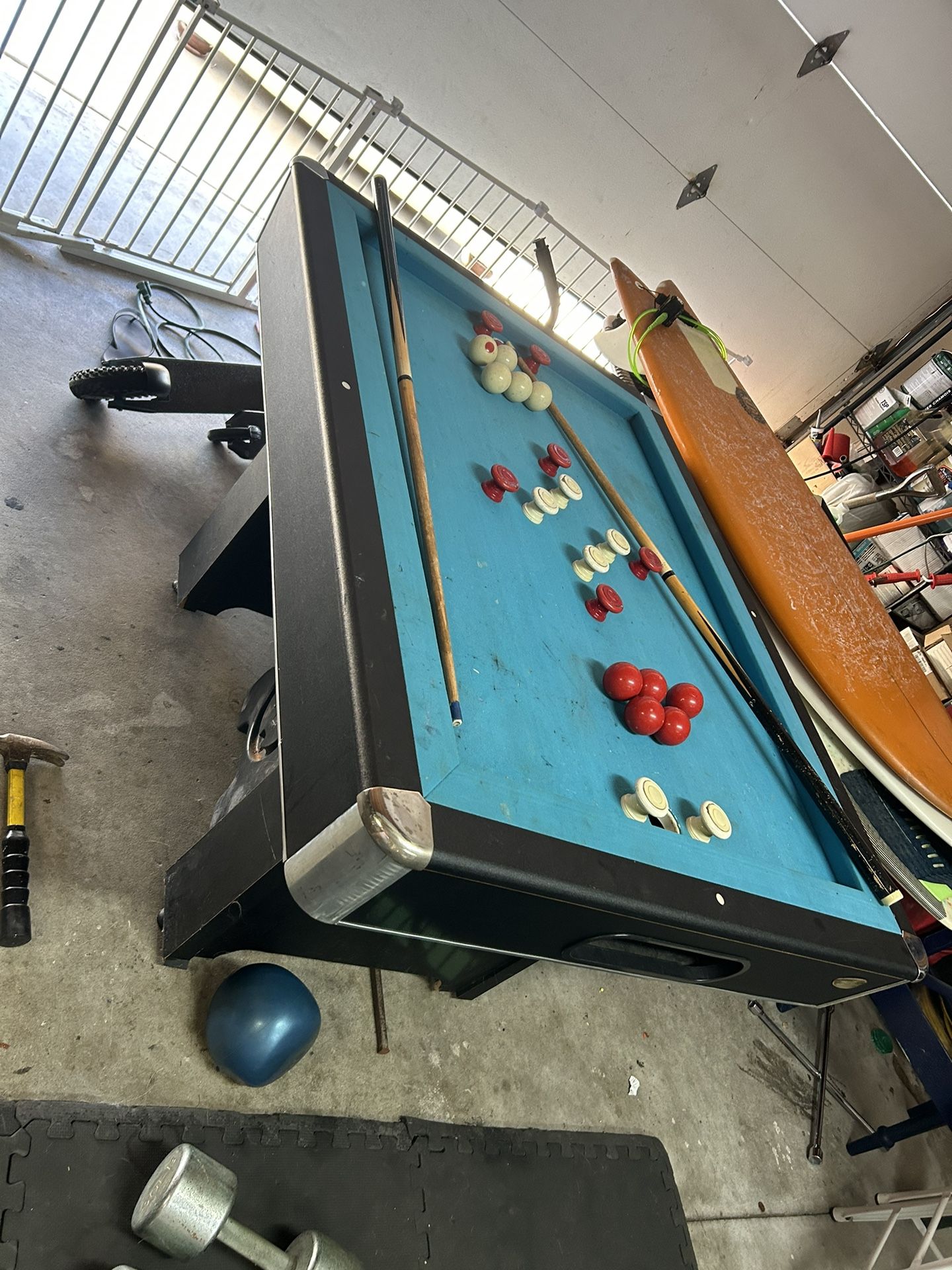 Bumper Pool Table Used for Sale in Huntington Beach, CA OfferUp