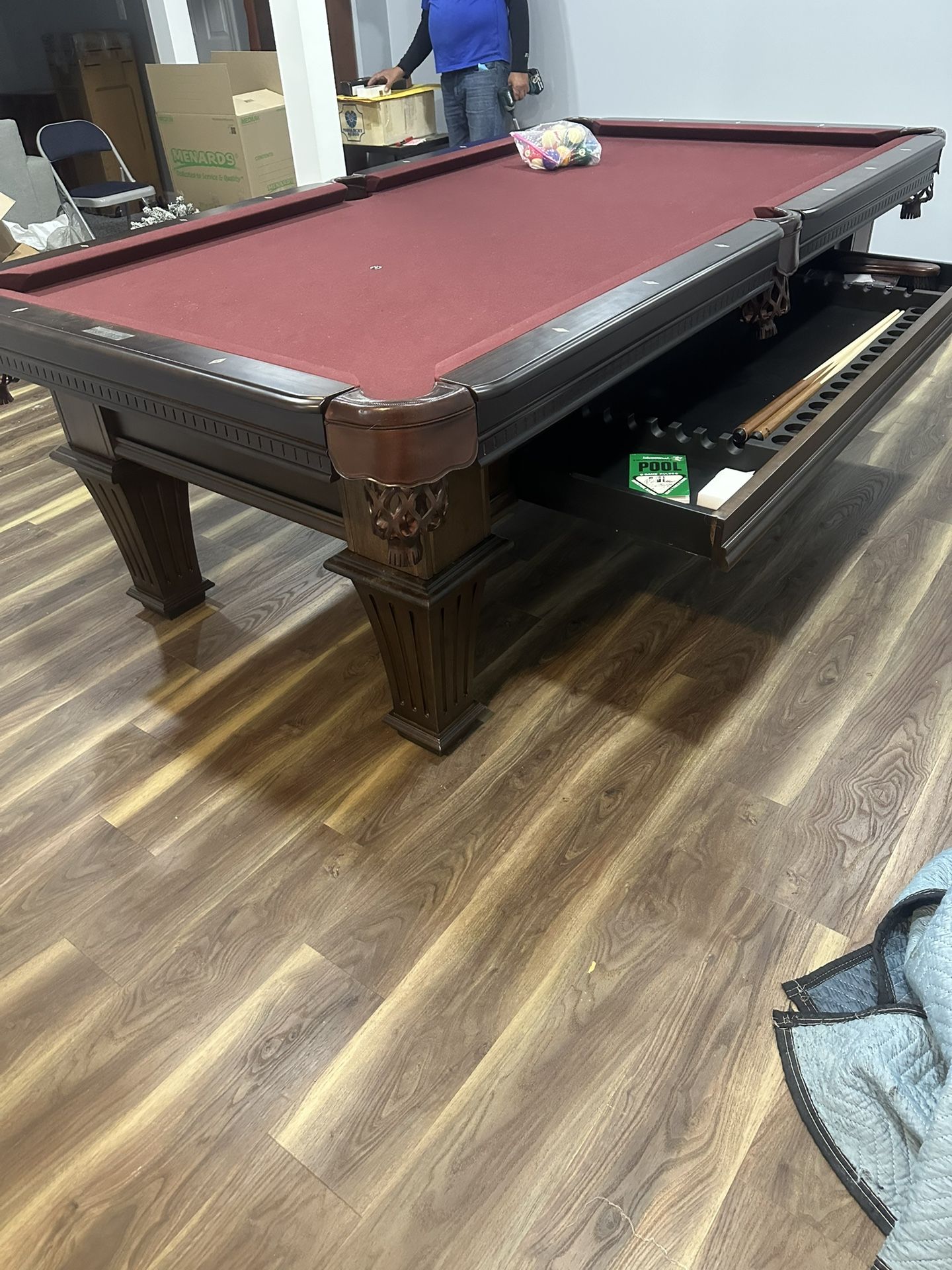 Pool Table & Professional Install