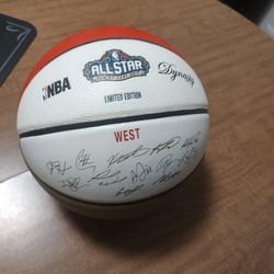 2017 NBA All Star Game Ball West All Stars