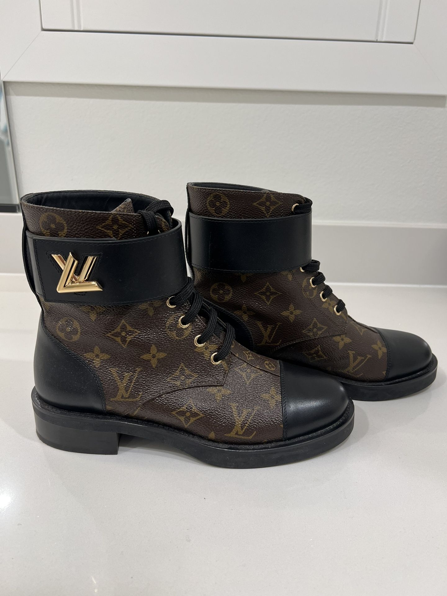 Louis Vuitton Combat Boots