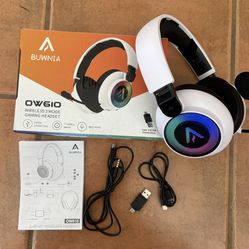 Buwina wireless gaming Bluetooth Headphones