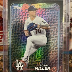 Topps MLB Refractor Bobby Miller