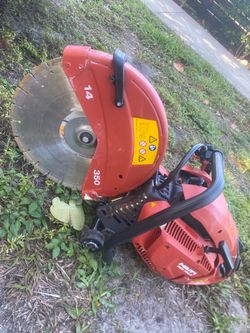 Hilti 14 inch Gas Concrete Saw