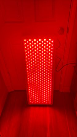 Red light therapy.