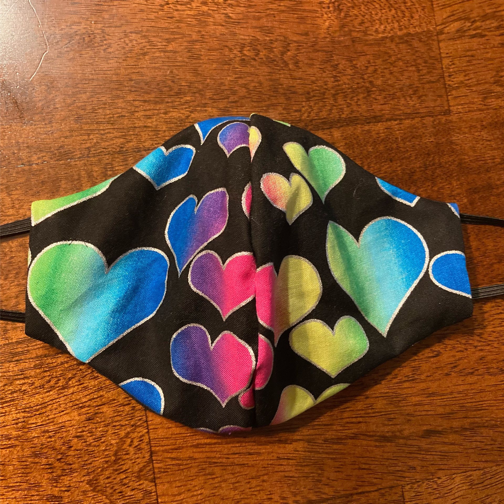 Hearst’s face mask