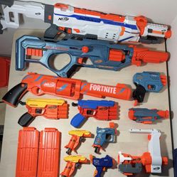 Nerf Collection: Guns, Targets, Darts