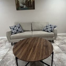 Sofa And Coffee Table 