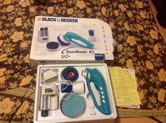 Black & Decker ScumBuster Kit Scrubber Brush