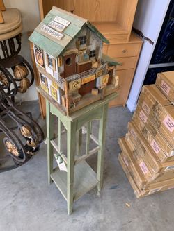 Wooden stand