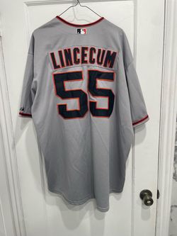 San Francisco away jersey " Tim Lincecum " (size 56 = 3XL) see pictures - price $130
