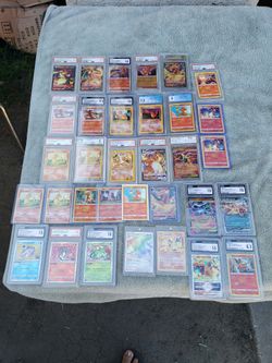 $3000! All Charizard Collection or Trade For Car truck mini Van. All my Pokémon Cards $3000 or closer offer