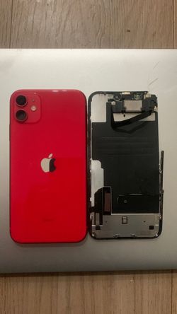 iPhone 11 not plus. For parts or repair. Needs screen replacement