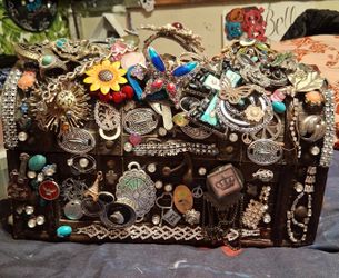 Hand Decorated Memory Box