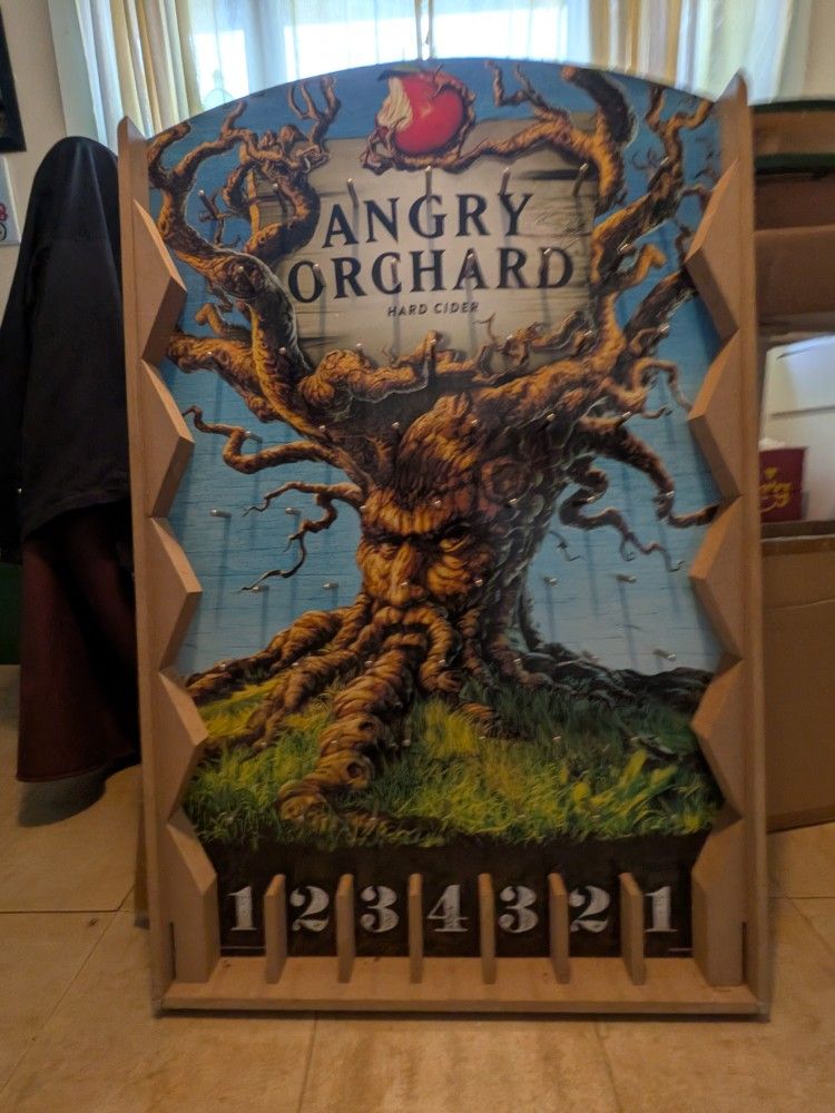 Angry Orchard PLINKO Bar Game/Party/Cookout/Game room/Mancave