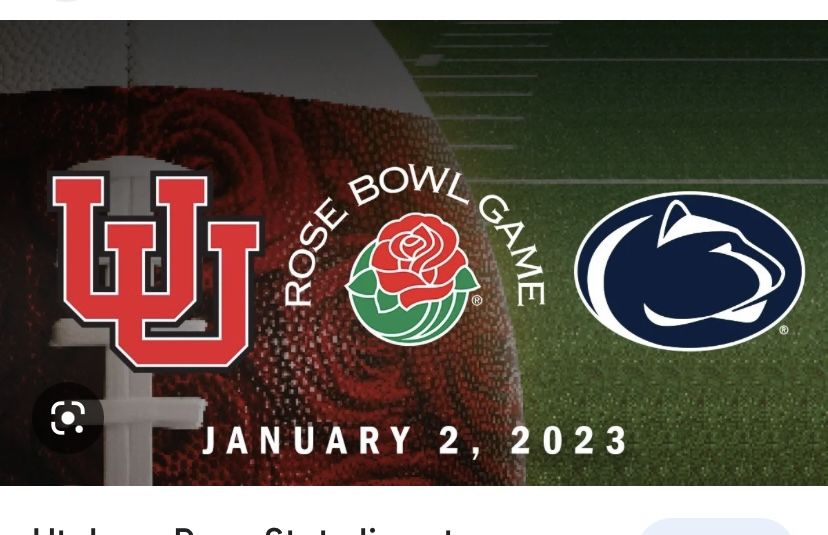 Rose Bowl Game 2023 Jan 2