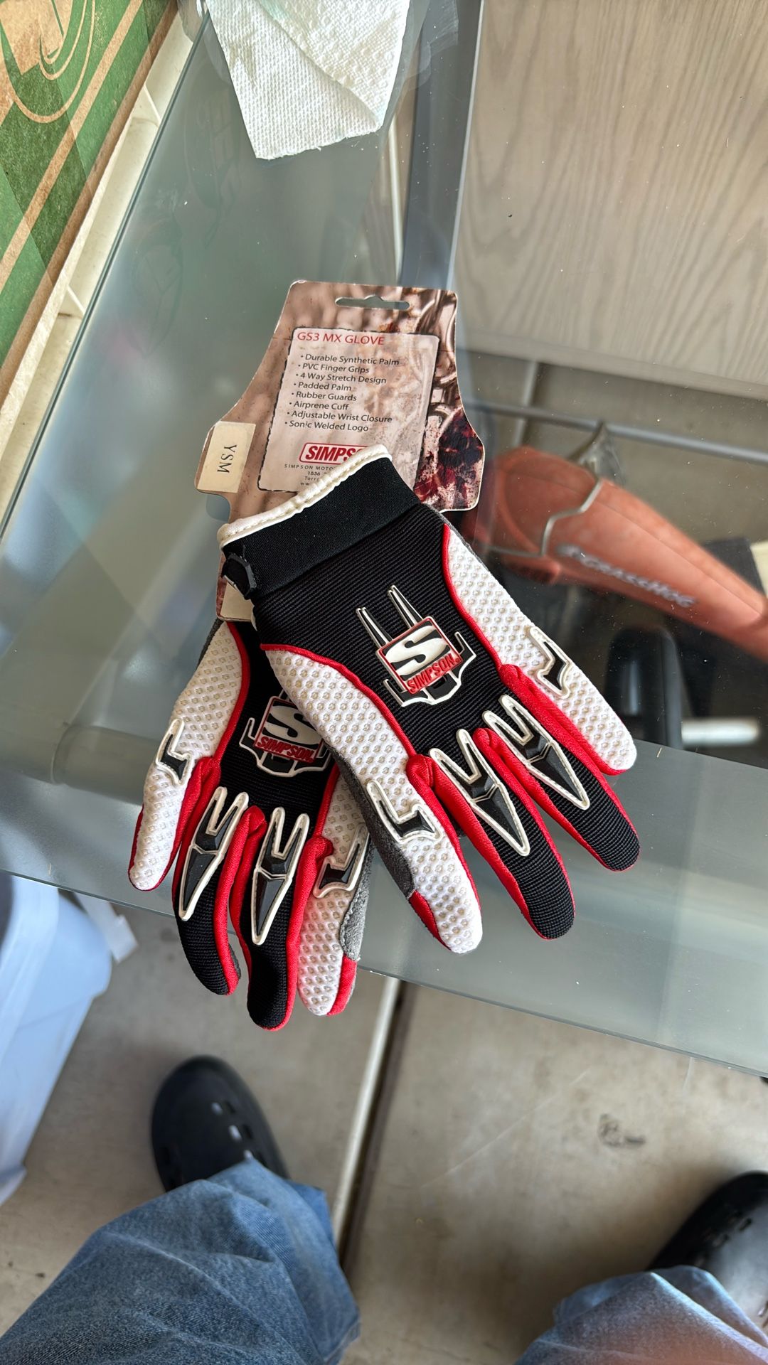 Simpson Gs Mx Glove Kids