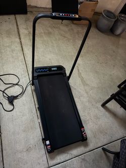 Easy pop up treadmill