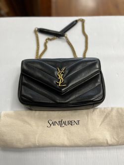 YSL SOFT CAVIAR LOU LOU, USED CONDITION, COMES WITH DUST BAG, ENTRUPY VERIFIED
