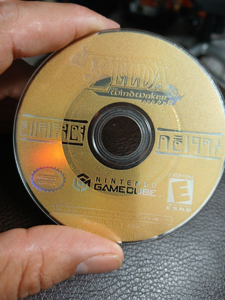 Zelda Wind Waker Gamecube Disc Only