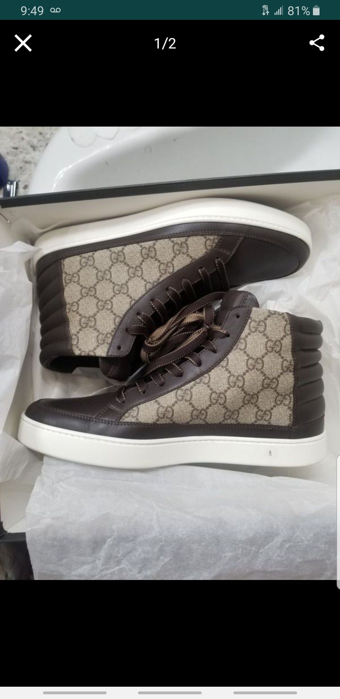 Gucci shoes size 9