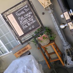 Chalk Board Sign