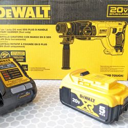 20V Max DeWalt Brushless 1 " SDS-PLUS Rotary Hammer Combo