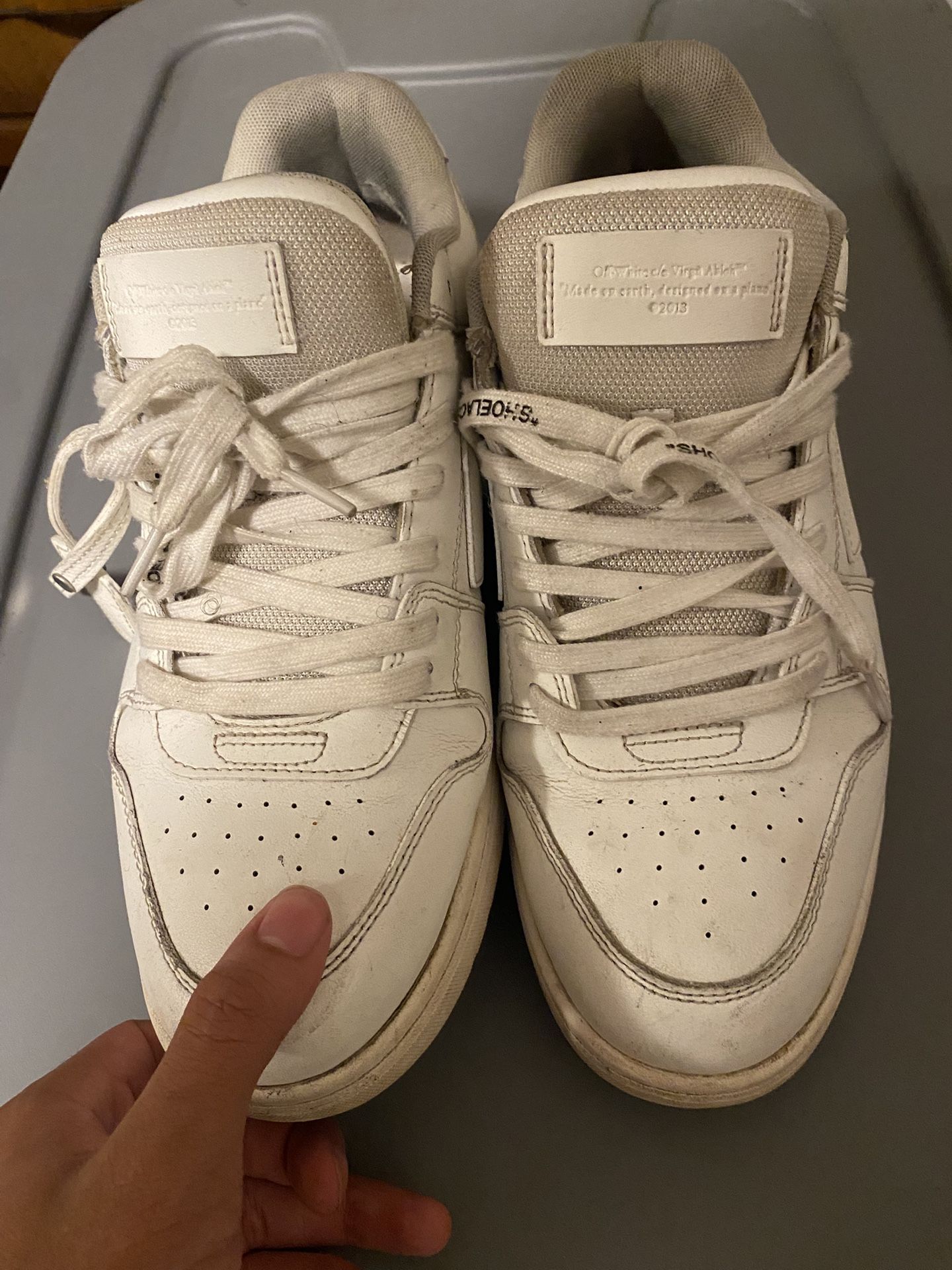 Triple White Off White Out Of Office