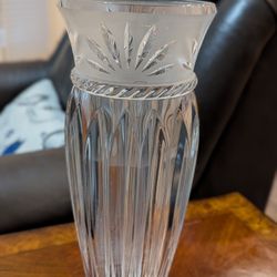 Lead Crystal Flower Vase
