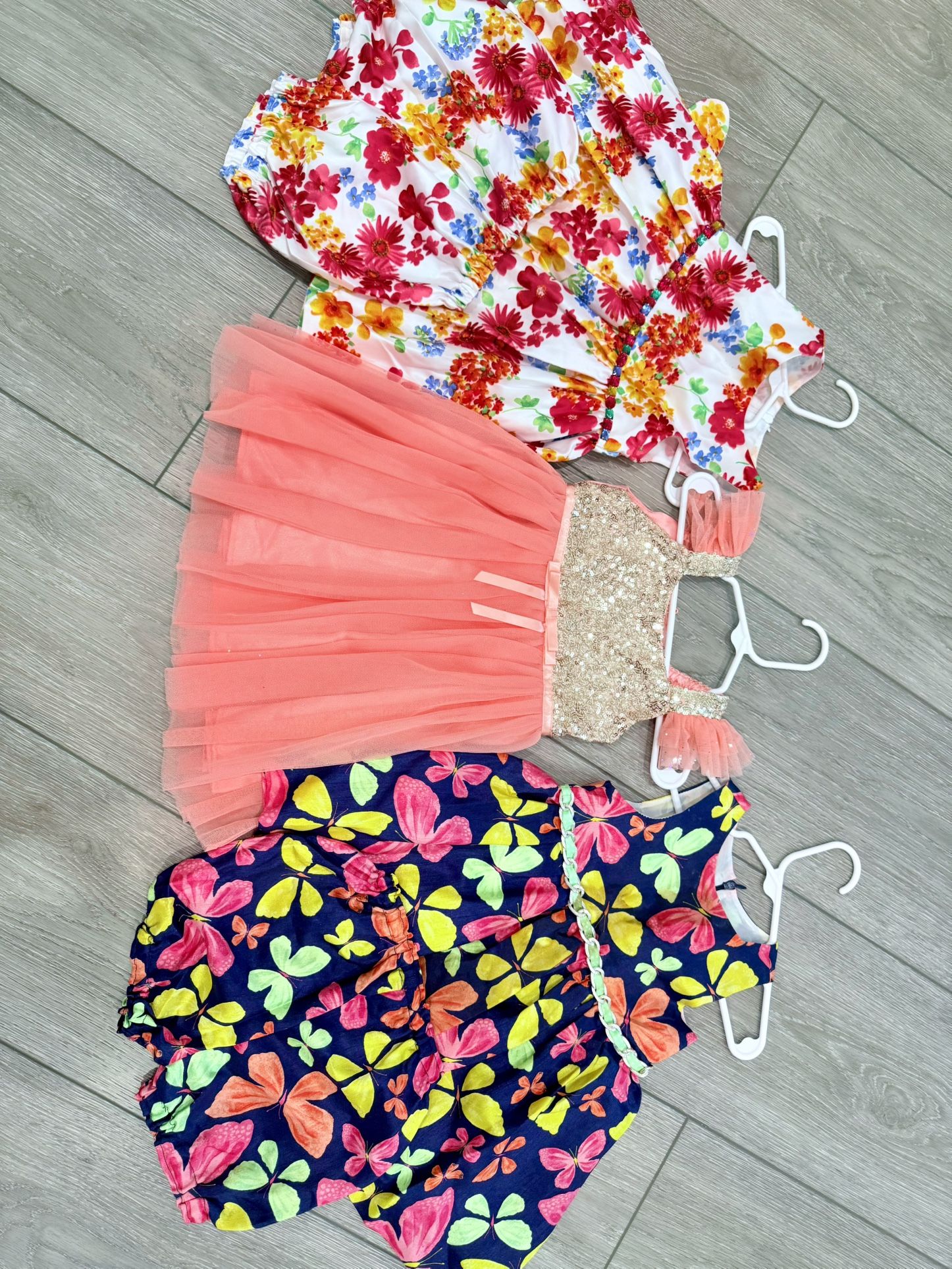 Set Of 3 Girls Party Dresses Size 2T