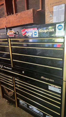 Snap on tool box