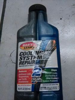 Bar's leaks cooling system