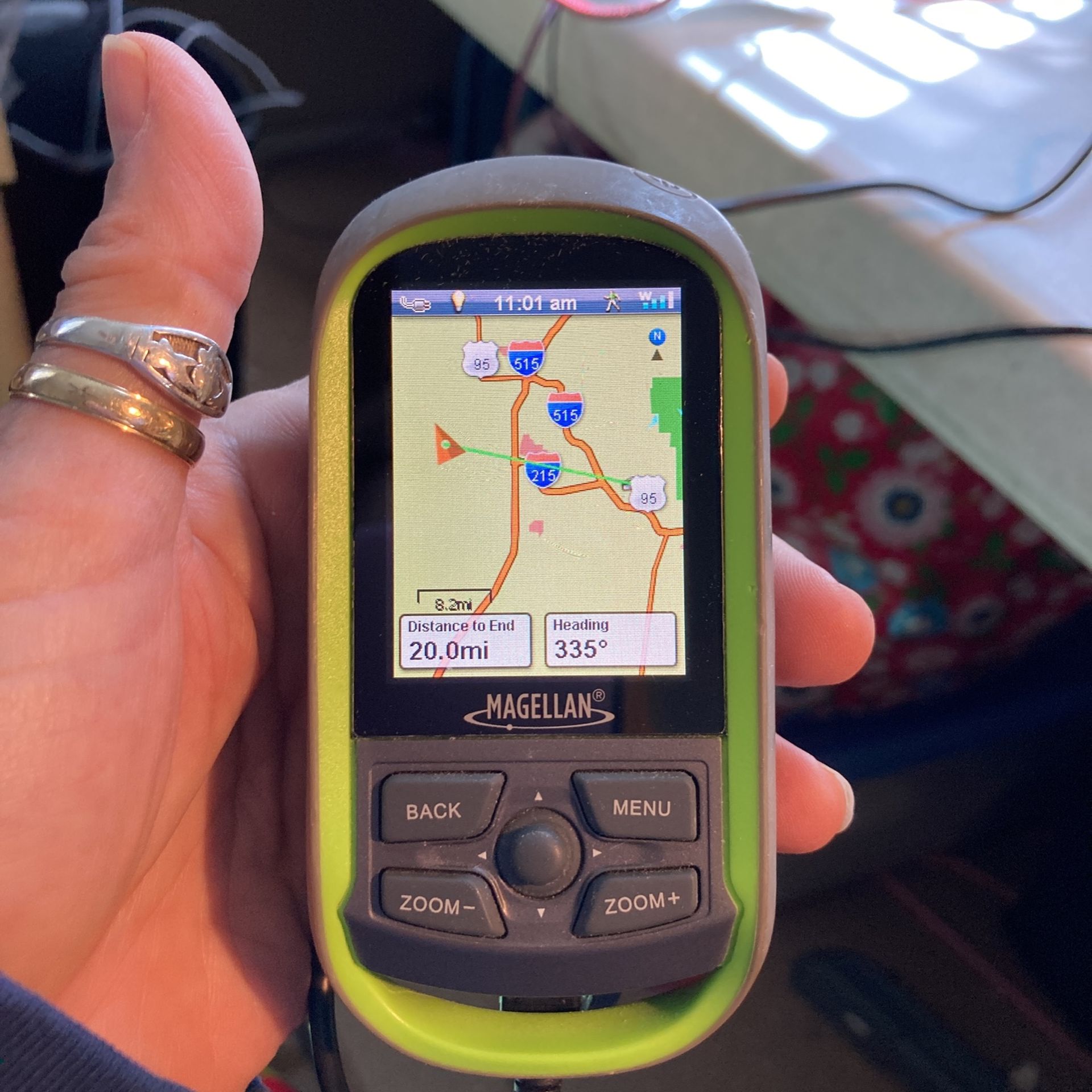 Magellan eXplorist GC Hiking GPS Navigator - 2.2x22 Display - Worldwide