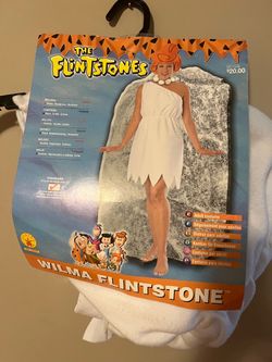 New Wilma Flintstone adult costume fits up to dress size 12 Halloween dress up