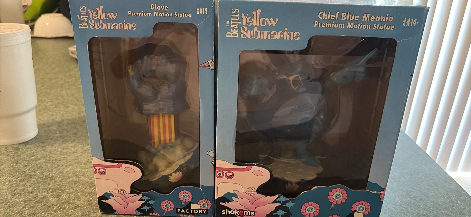 The Beatles Yellow Submarine & Blue Meanie