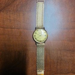 Rare Swiss Vintage 18K Gold Watch