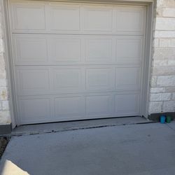 Used garage door 8x7 single car