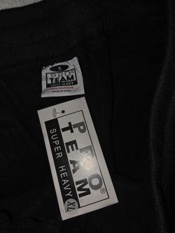 Pro Team Super Heavyweight Fleece Joggers Sweatpants - Black  XL (NWT)