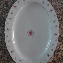 Platter Oval  16w Du Barry